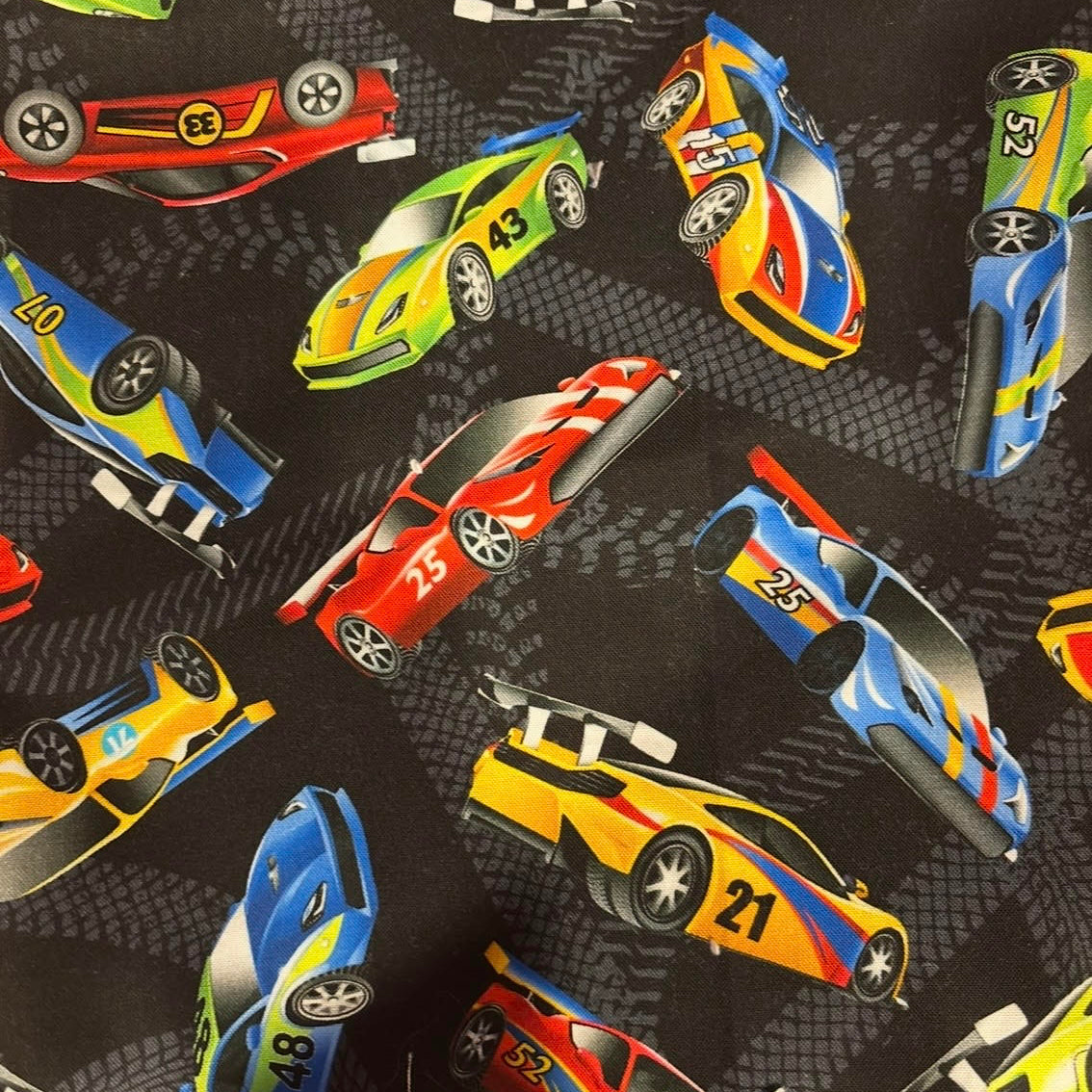 Hooded Towel Race Cars (Boy)