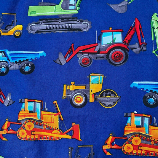 Hooded Towel Construction Trucks (Boy)