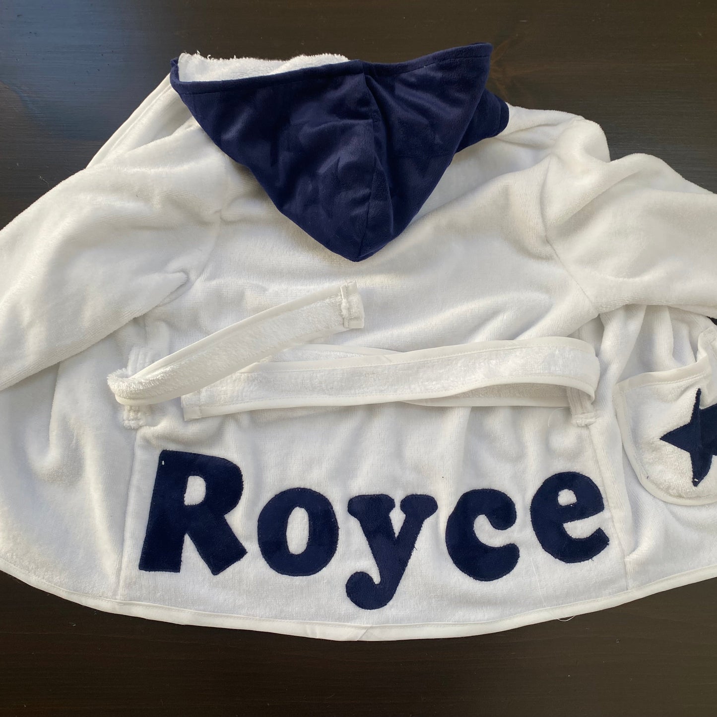 Robes (Boy) - Navy Stars Minky
