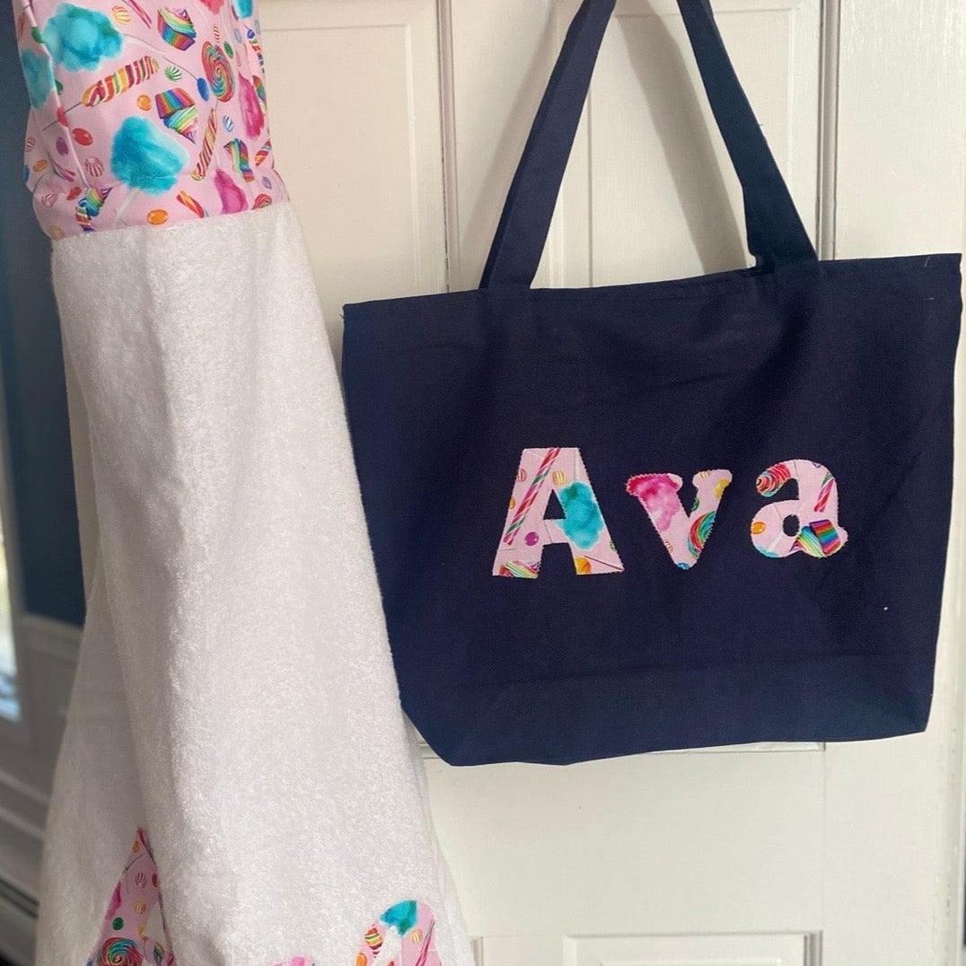 Tote Bag- Rainbow Candy (Girl)
