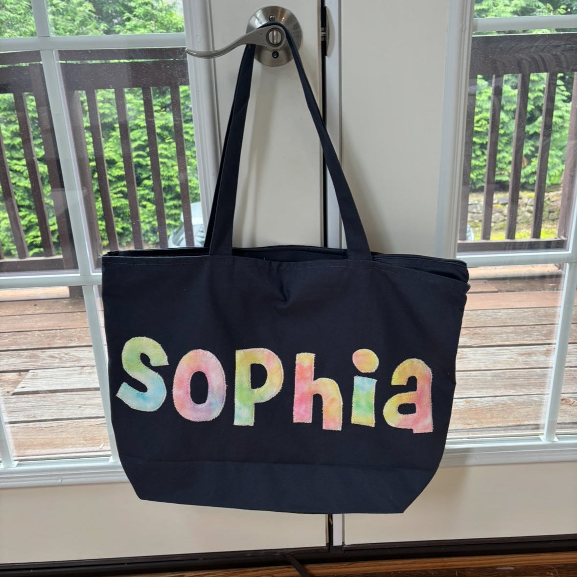 Tote Bag- Pastel Tie Dye (Girl)