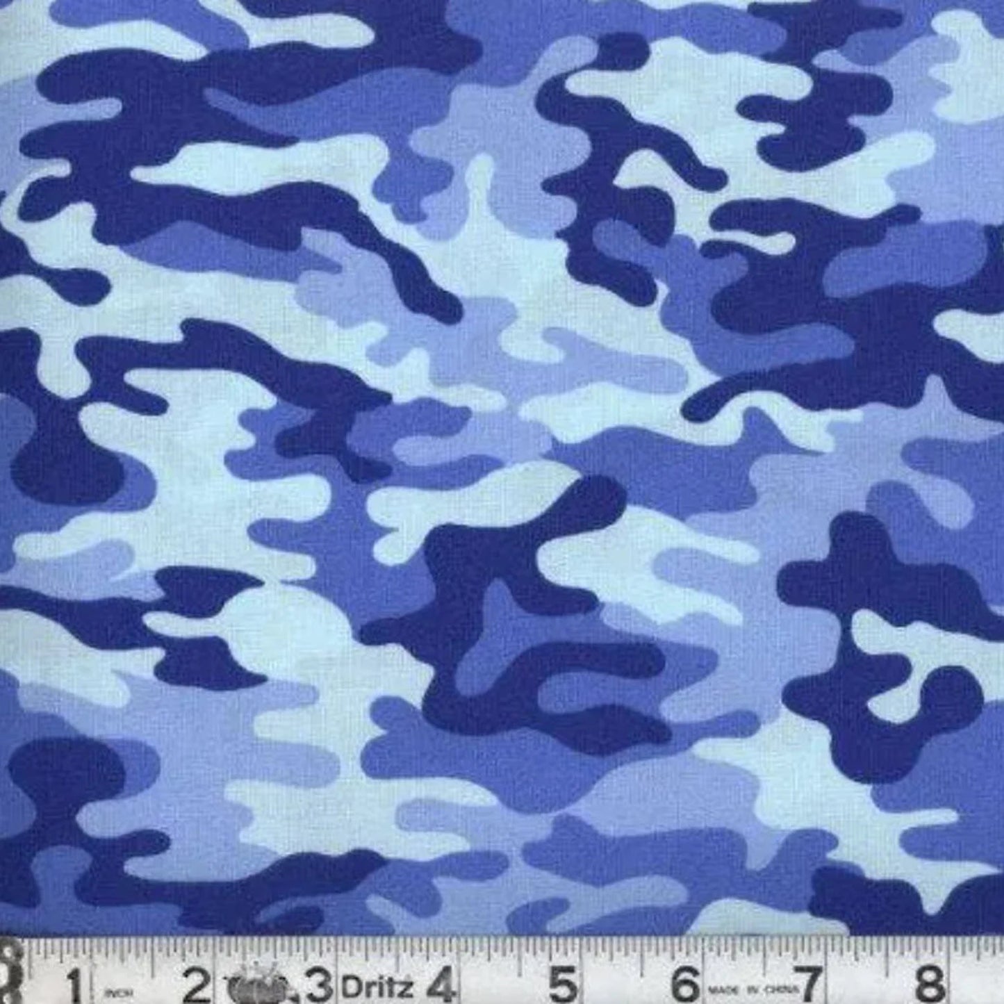 Hooded Towel Blue Camo (Boy)