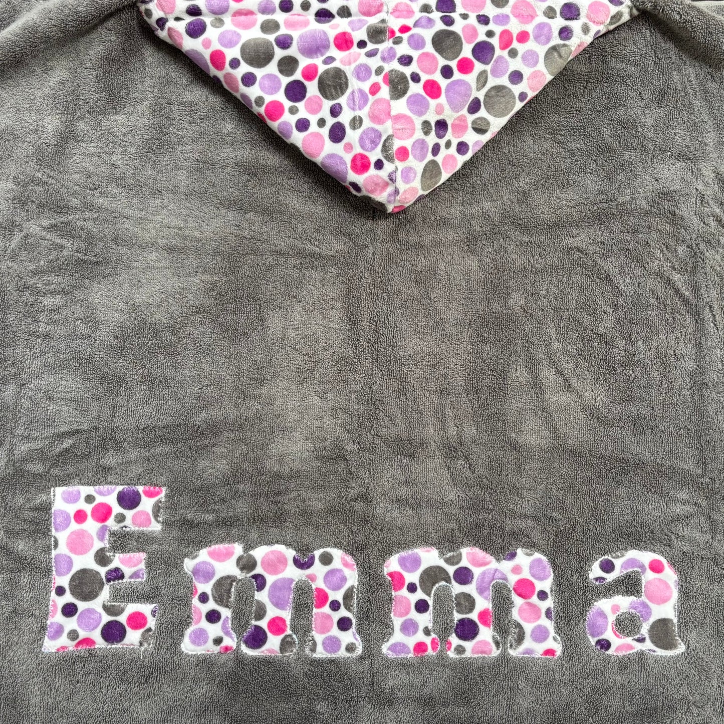 Hooded Towel Bubbles (Girl)