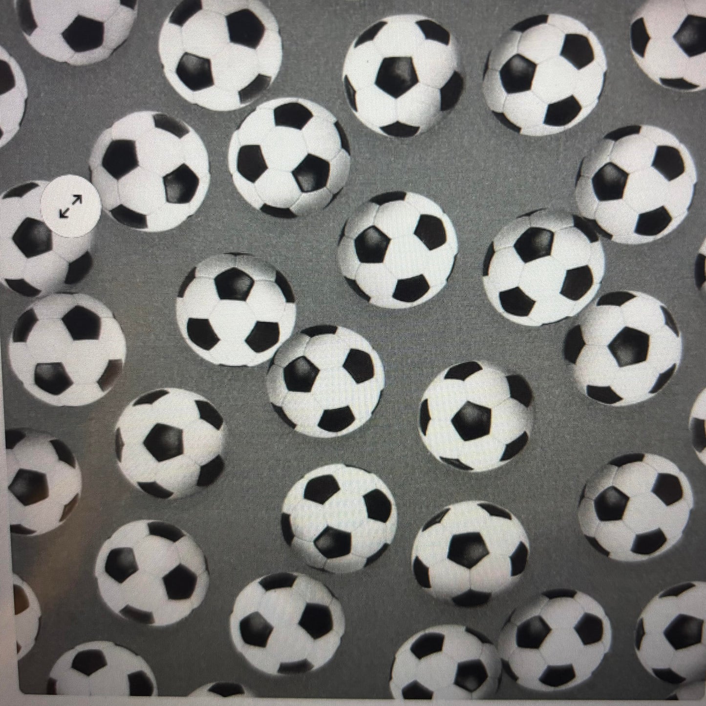 Hooded Towel Soccer Grey (Boy)