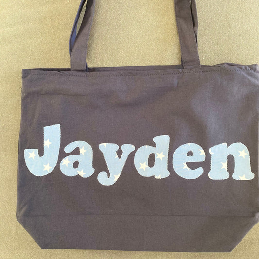 Tote Bag- Blue Stars (Boy)