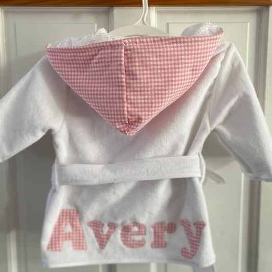Robes (Girl)- Pink Gingham