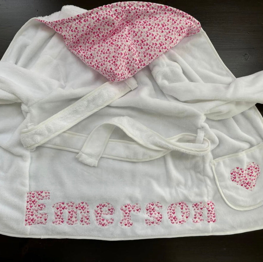 Robes (Girl)- Pink Hearts