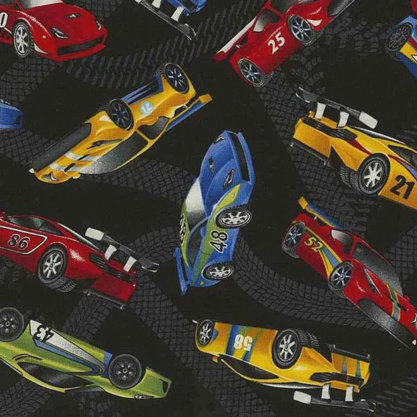Tote Bag- Race Cars (Boy)