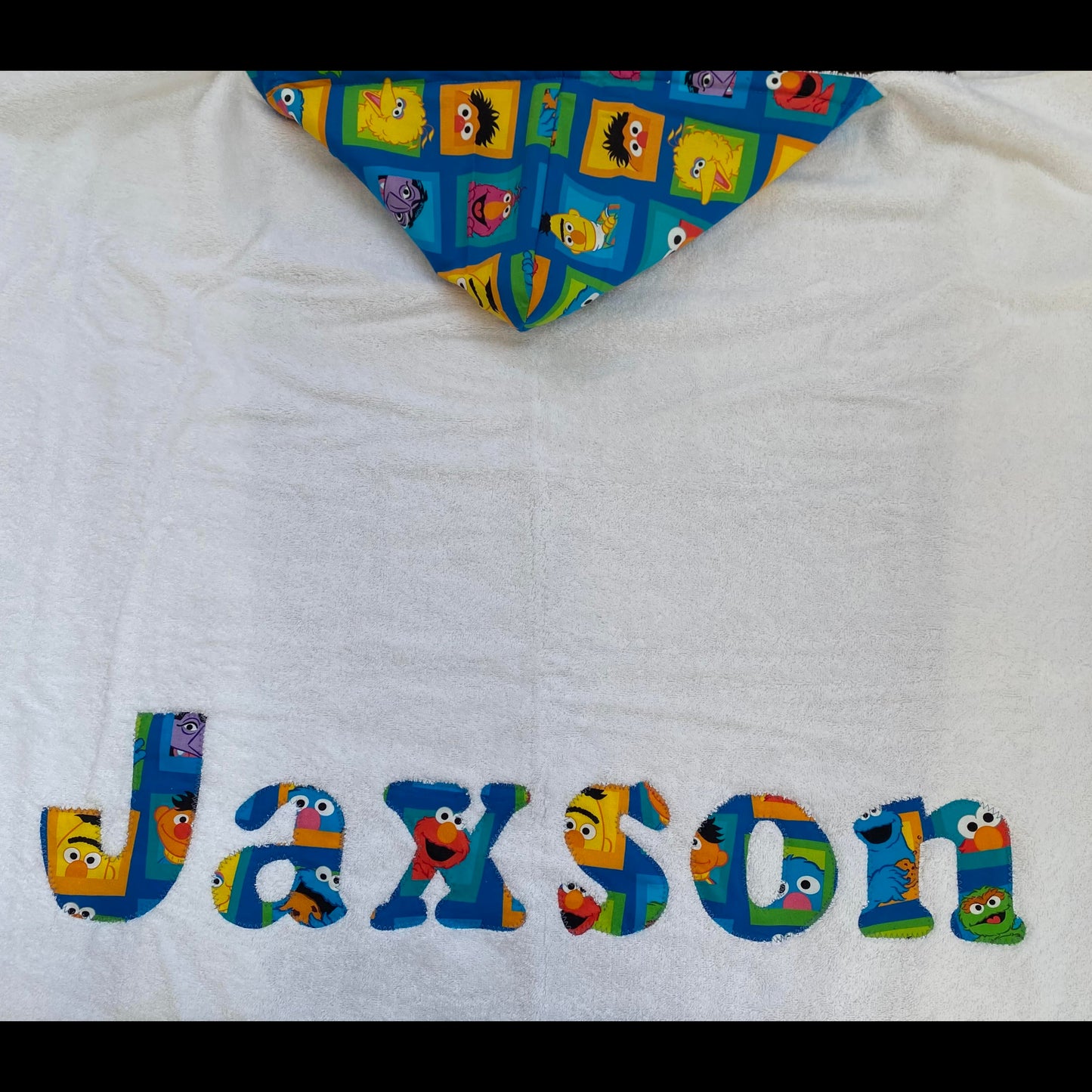 Hooded Towel Sesame Street (Boy)