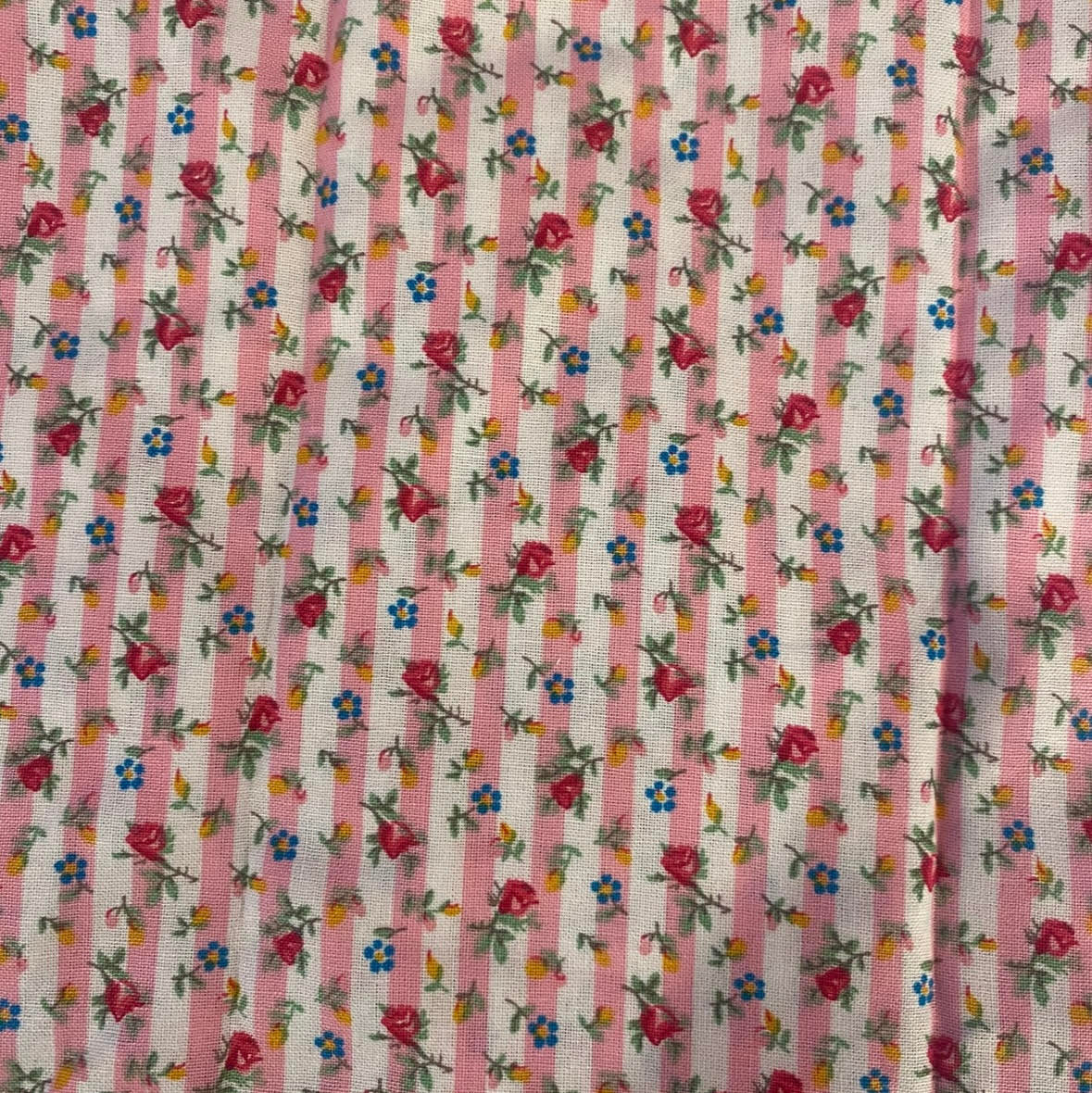 Hooded Towel Striped Roses (Girl)