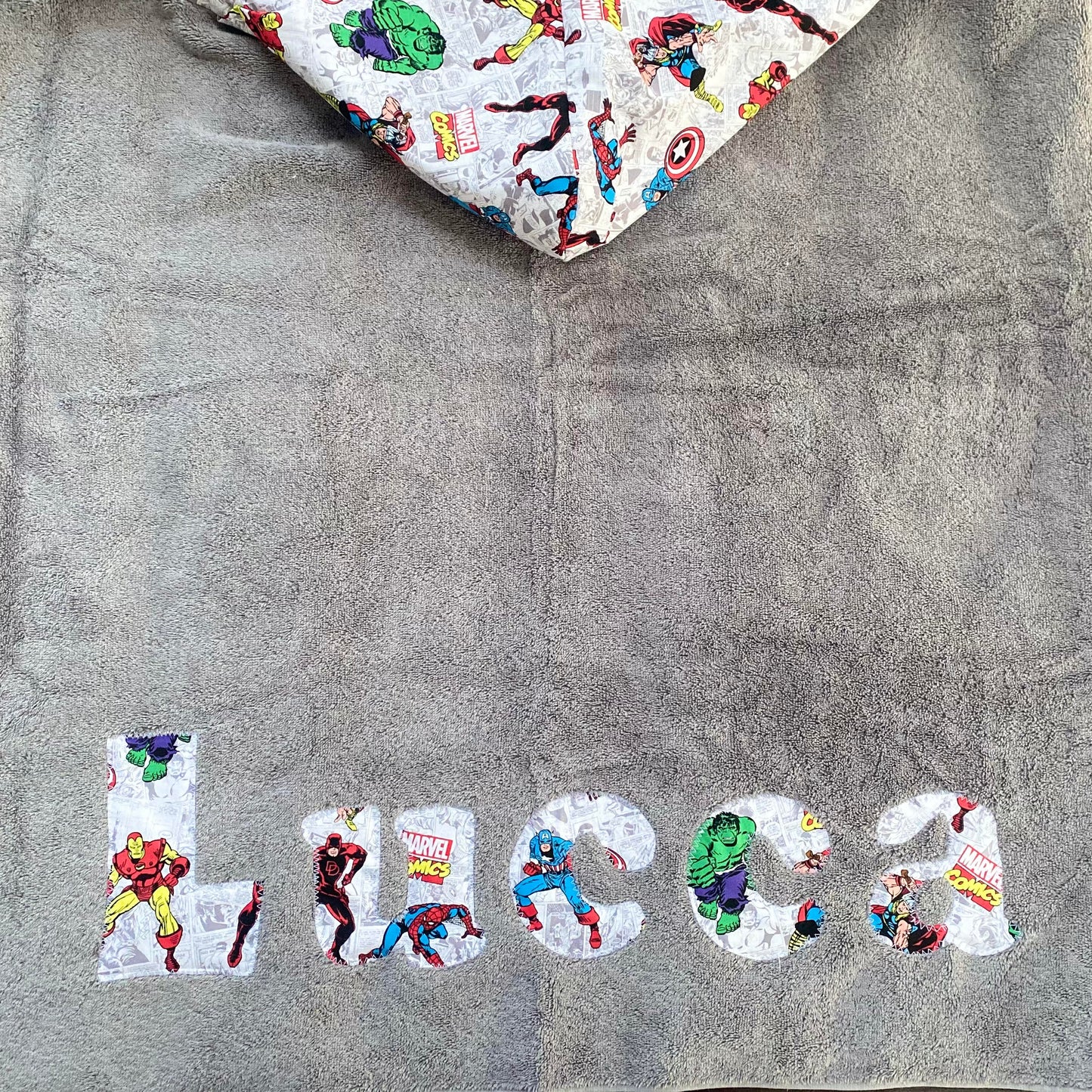 Hooded Towel Superhero (Boy)