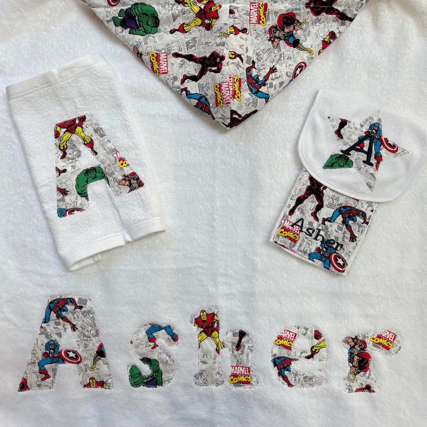 Hooded Towel Superhero (Boy)